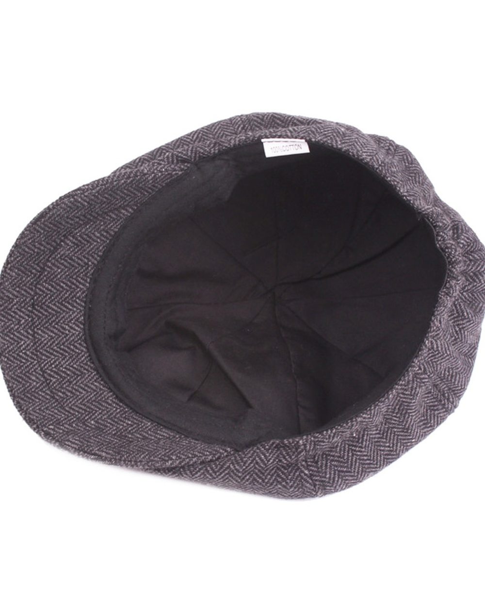 Men Newsboy Hat Beret Herringbone Gatsby Hats Movie Cosplay Wool Blend Vintage British Painters Hats Caps Winter Hip Ho front-4