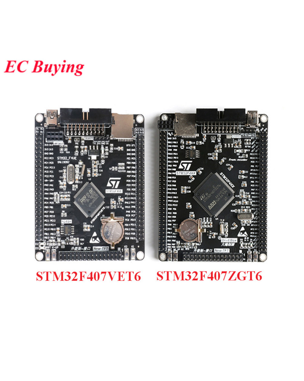 Stm32f407vet6 Stm32f407zgt6 Stm32f407 Stm32 System Arm Core Board Development Board F407 Cortex-M4 Single-Chip Learning front-0