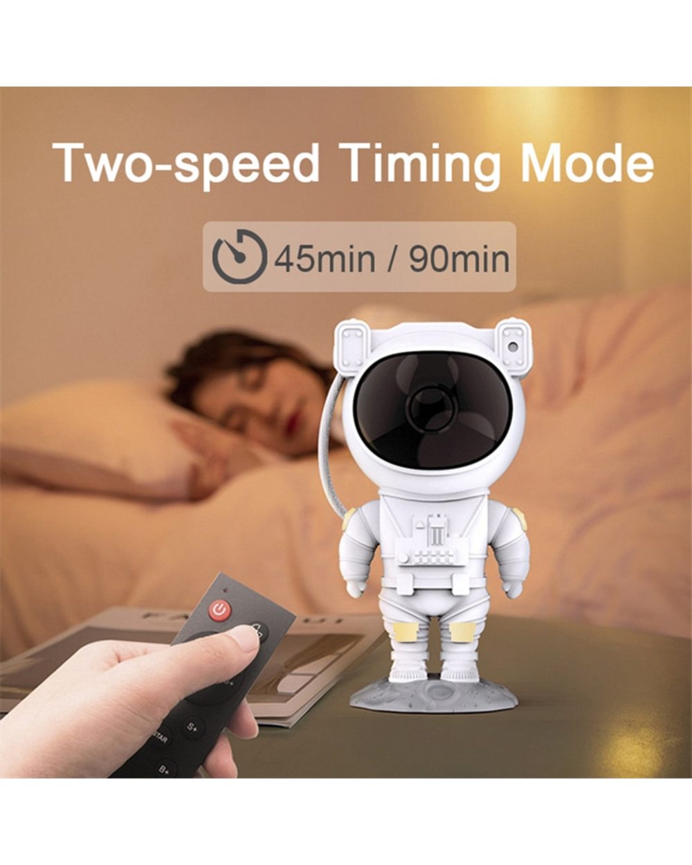 Astronaut Galaxy Starry Sky Projector Lamp front-3