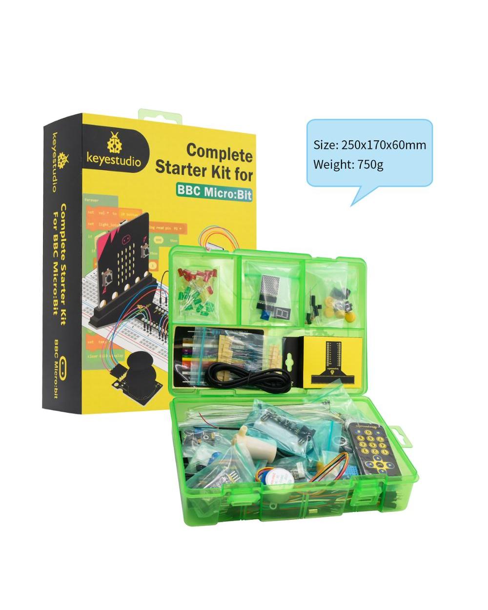 Keyestudio Programming Stem Microbit V2 Kit Complete Starter Kit For Bbc Micro:Bit With Tutorial+45Projects front-5