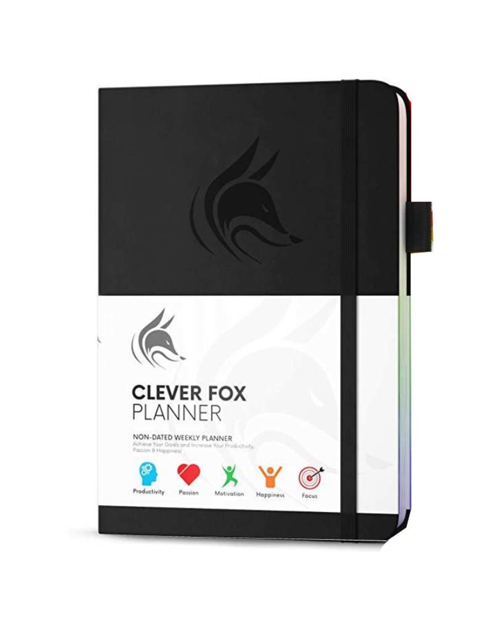 Monthly Weekly Planner Agenda Organizer Diary Journal Notebook Stationery Gift front-0