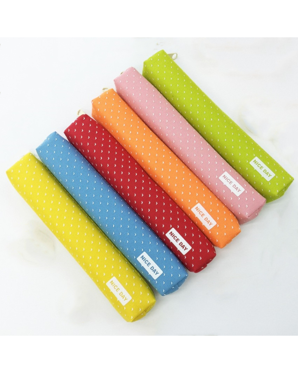 Colorful School Pencil Case Holder Protective Carrying Box Storage Container For Pen Creative Pencil Bag Stationery For front-0