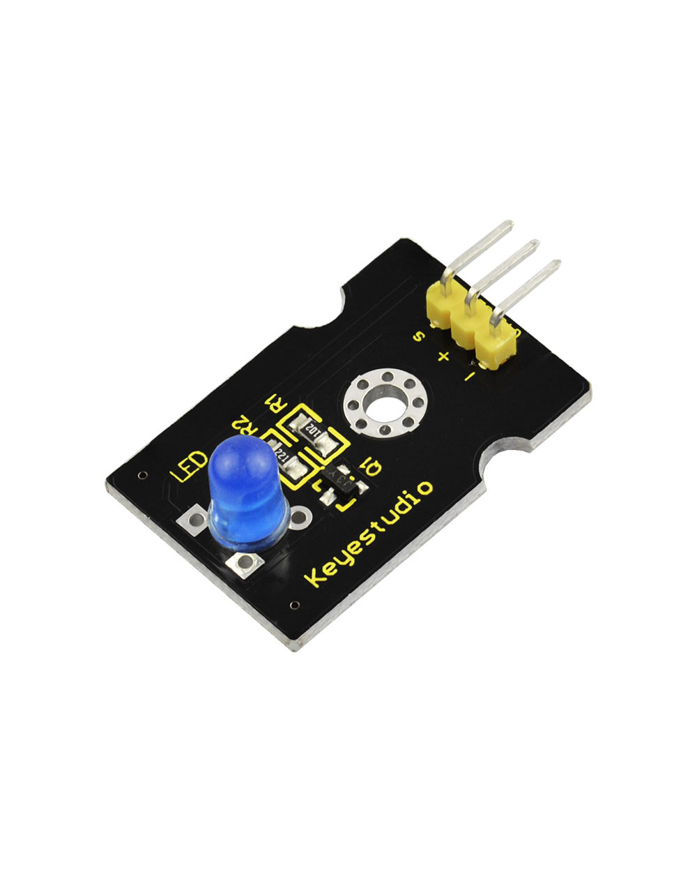 Keyestudio Super-Bright Emitting Color 5Mm Red/Blue/Yellow/Green/White Led Module For Arduino Stem front-4