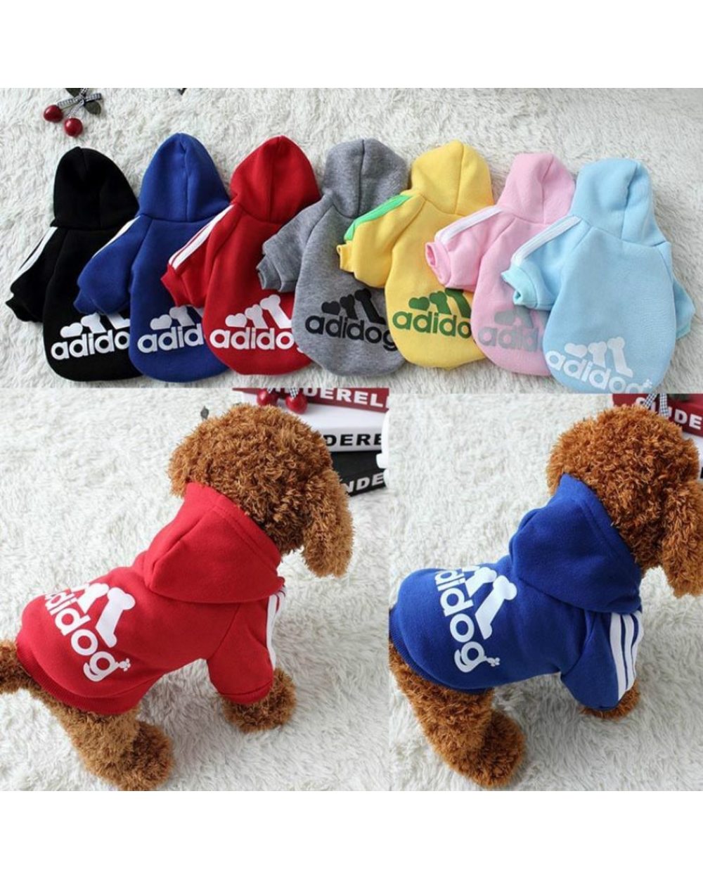 Autumn Pet Dog Clothes for Small Medium Big Dogs Clothing Chihuahua Fashion Sport Hoodies for Yorkies Dog Accessories front-0