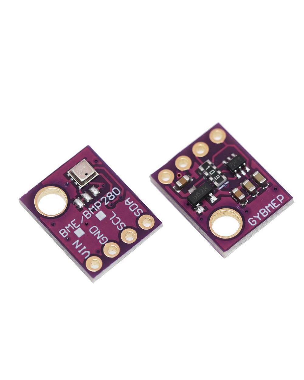 3Pcs Gy Bmp280 Bme280 3.3 5V High Precision Digital Temperature Humidity Sensor Module Altimeter Atmospheric Pressure S front-5