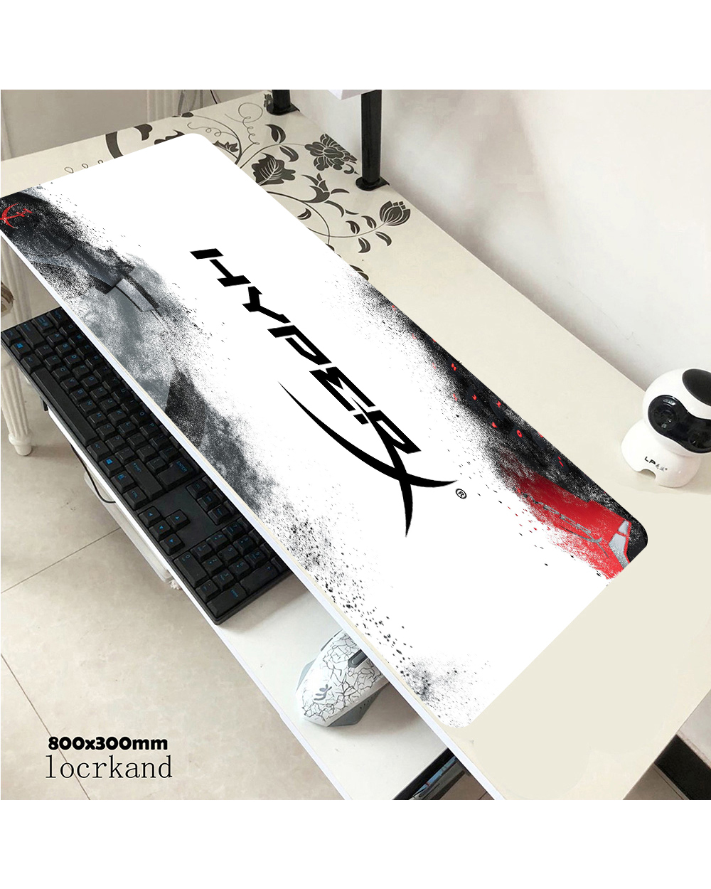 Mouse Pad Hyperx Large Gamer Xxl Keyboard Desk Mouse Mat 800X300mm Carpet Rubber Tapis Souris Gaming Notbook For Csgo M front-4