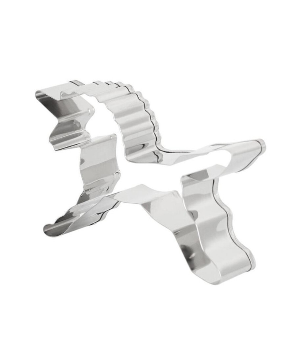 1Pcs Unicorn Head Cookie Cutter Stainless Steel Fondant Cutter Baking Cookie Mold Biscuit Mould Cake Decorating Tools front-3
