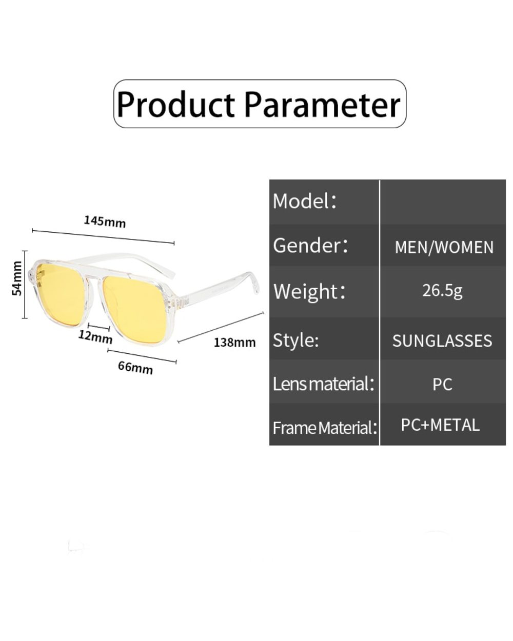 2022 Oversize Frame Fashion Women Sunglasses Men Driving Cycling Sport Sun Glasses Vintage Brand Design New Shades Eyew front-5