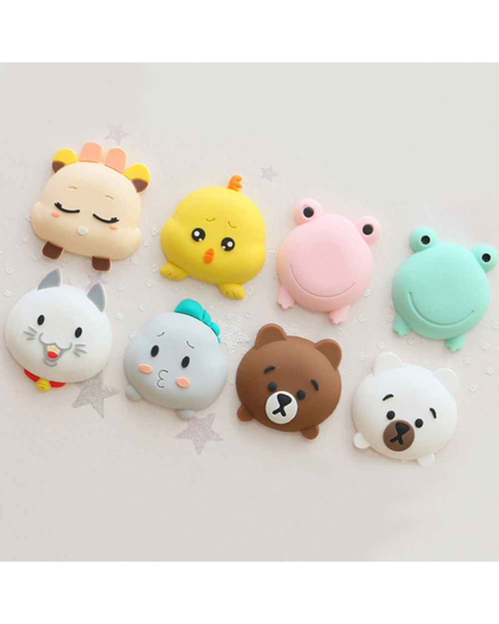 Cute Cartoon Lock Protective Pad Door Crash Pad Wall Protector Door Stopper Doorknob Rubber Pad Savor Shockproof Crash front-2