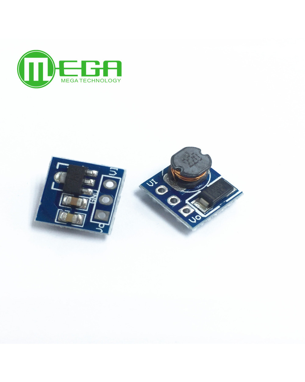 5Pcs Dc Dc 1.8V 2.5V 3V 3.3V 3.7V To 5V Step Up Power Supply Voltage Boost Converter Board Module Regulator 18650 Li-On front-2