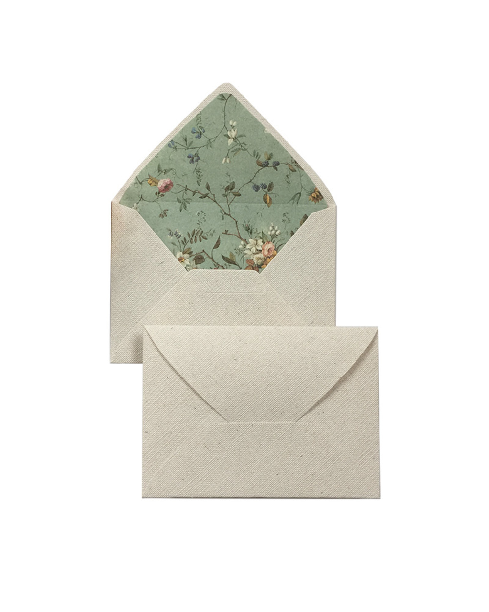 Vintage Paintings Office Message Writing Paper Letter Hemp Texture Style Invitation Envelope Letter Paper School Statio front-4