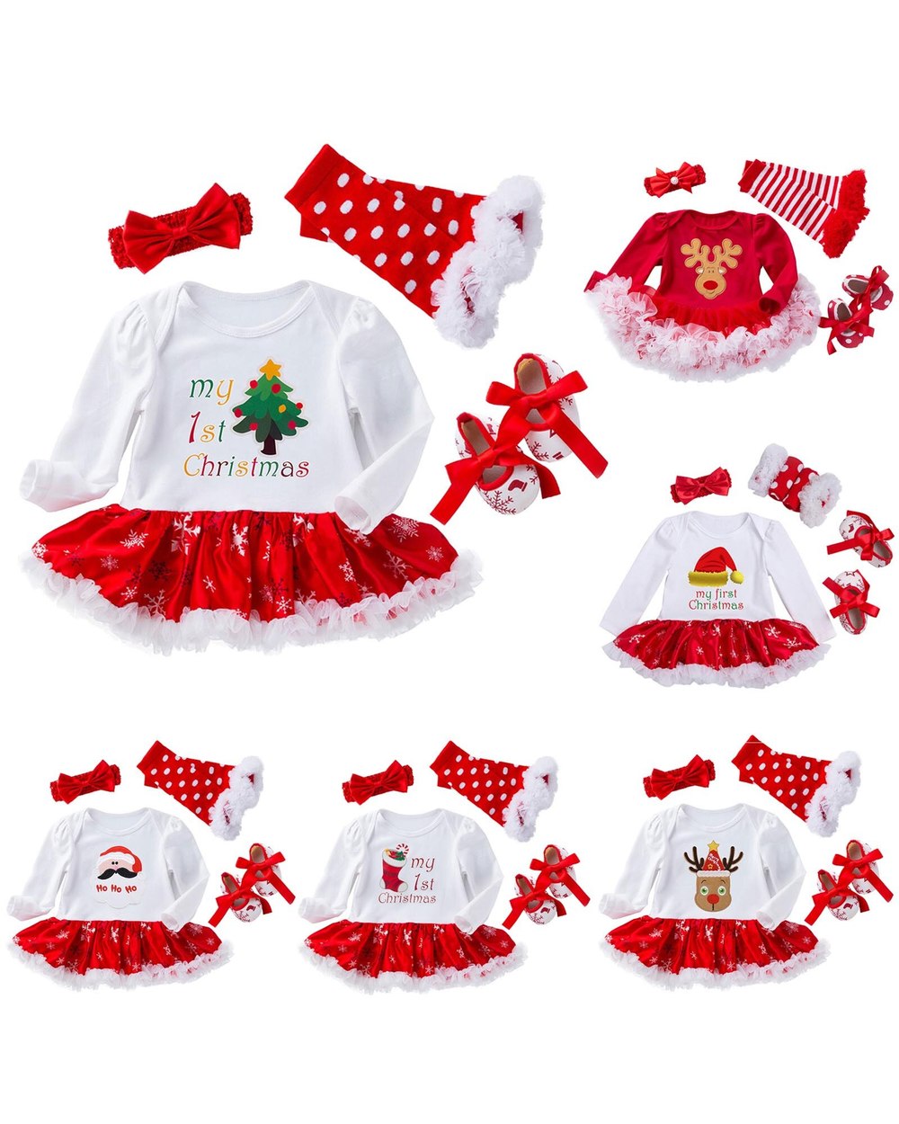 Christmas Gift Newborn Clothing front-4