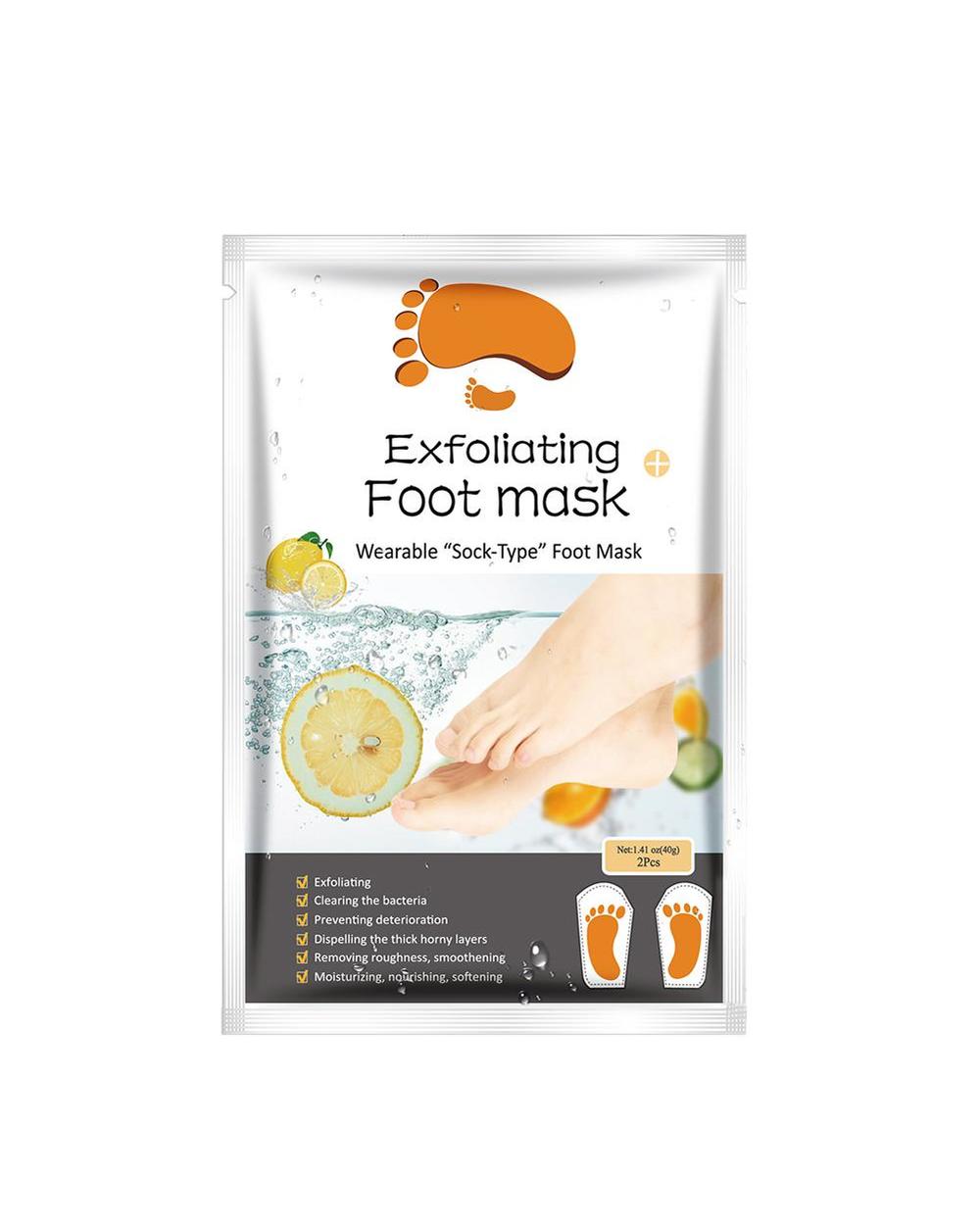 1Bag-2pcs Exfoliating Foot Mask Socks For Pedicure front-5