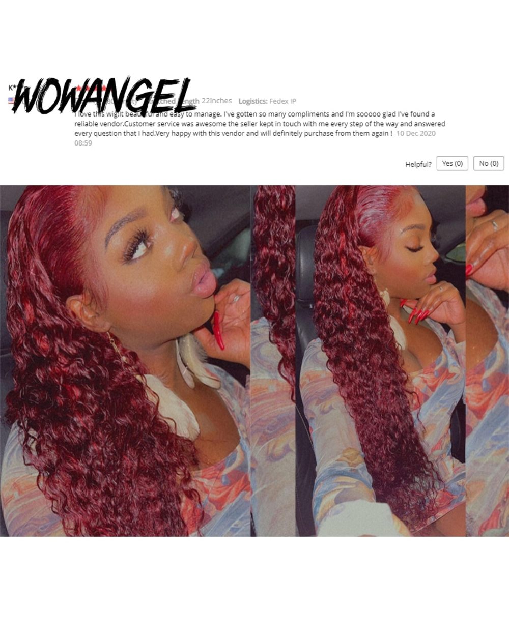 Burgundy 99J Blonde Ginger Orange Wig Kinky Curly Wig Lace Front Human Hair Wigs Brazilian Remy Hair Transparent Lace front-2