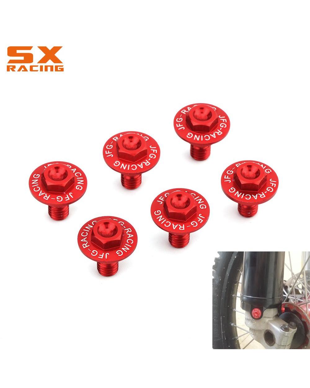 Front Fork Guard Bolt Screws For Honda Cr 125R 250R Crf250r Crf250x