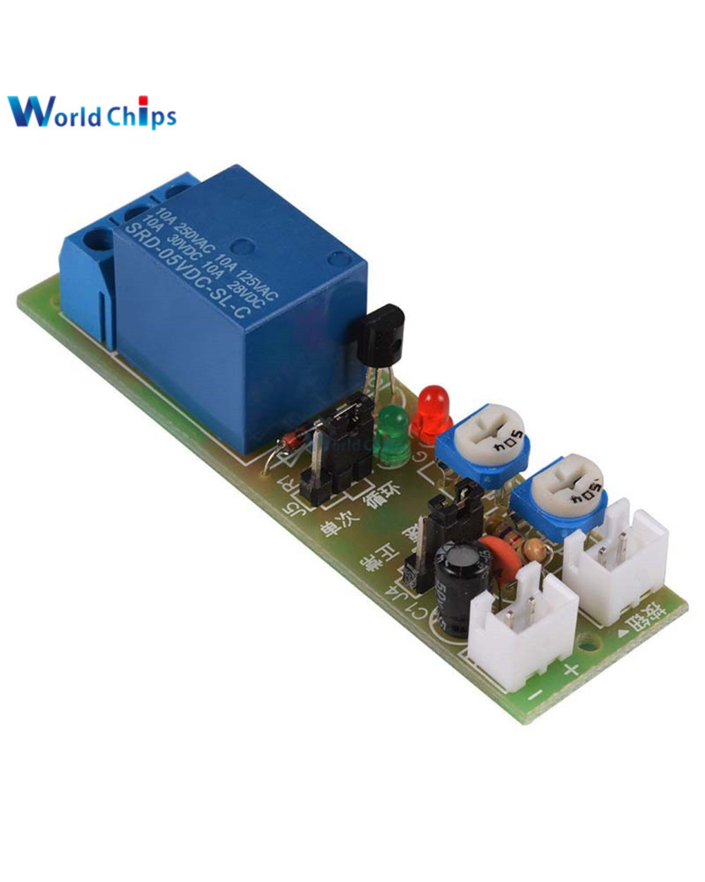 Jk11 Cycle Delay Relay Module Dc 5V 12V 24V On/Off Switch Power Supply 0-15Min 0-60Min Cycle Timer Relay With Cable front-3