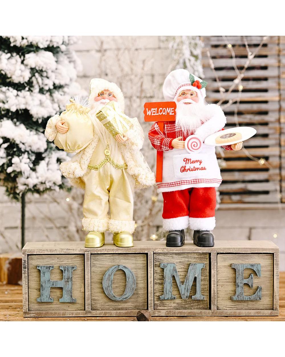 Santa Claus Doll Christmas Tree Ornament front-3