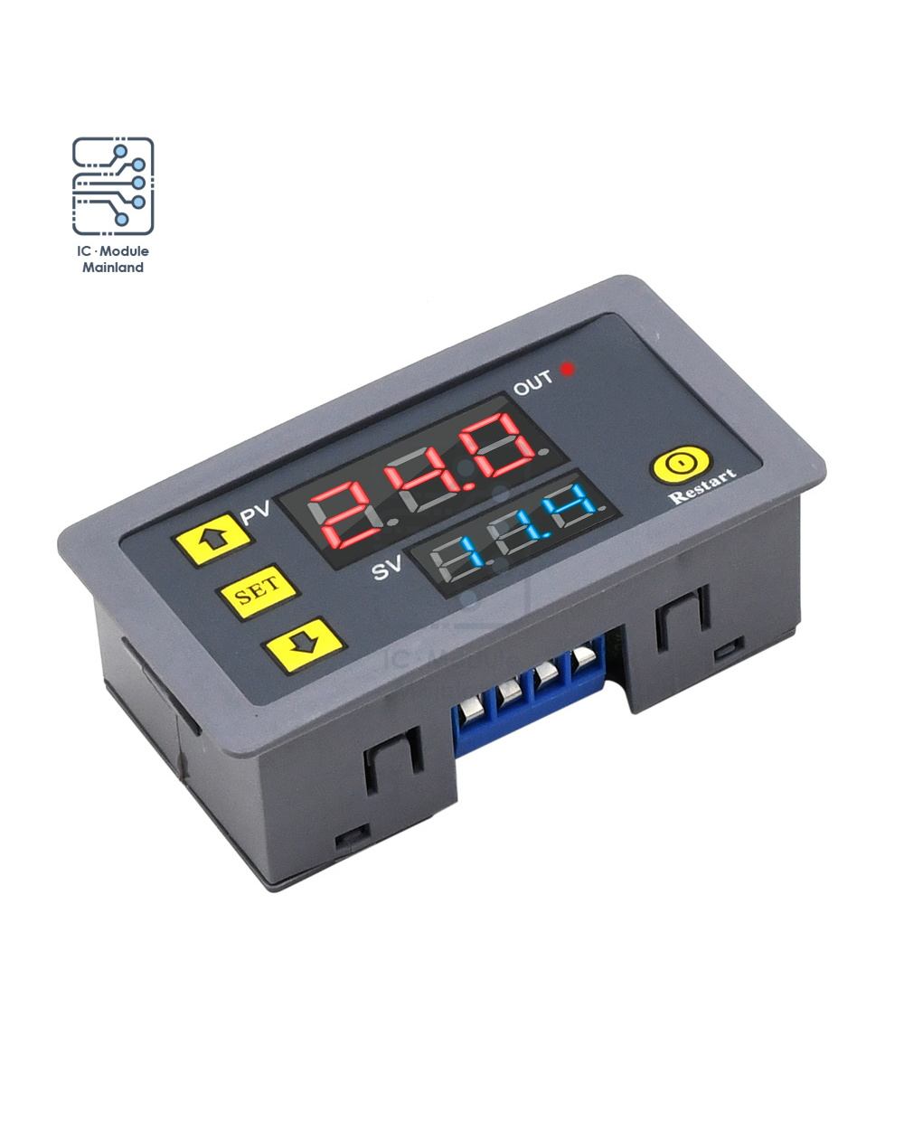 T3230 110V 220V 12V 24V Digital Time Delay Relay Led Display Cycle Timer Control Adjustable Timing Relay Time Delay Swi front-0