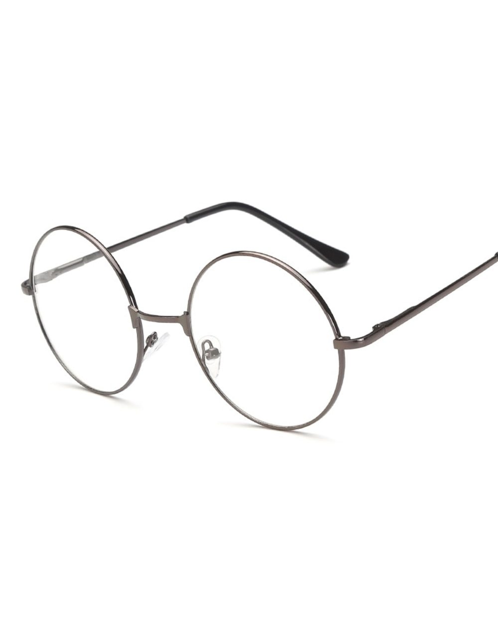Men Women Retro Metal Round Frame Glasses For Nearsighted Myopia Reading Glasses -1.0 -1.5 -2 -2.5 -3 -3.5 -4 front-4