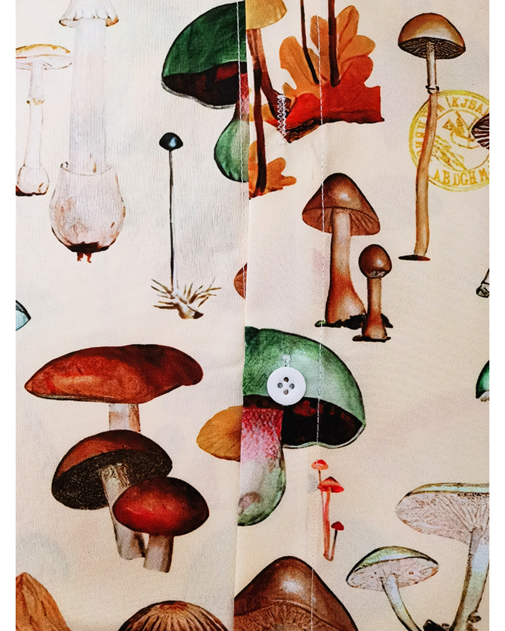 2022 limited edition Mushroom shirt front-3