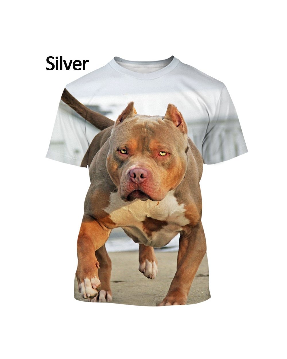 Bulldog Printed Short Sleeved 3DT Shirt Shirt front-5