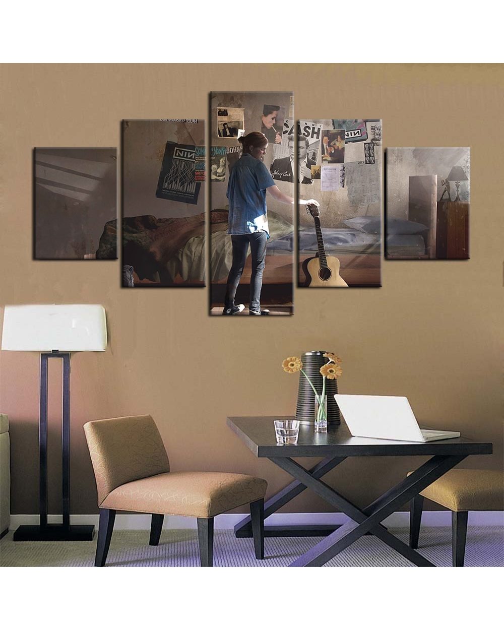 Game Poster Modular Picture Movie 5 Panel Canvas Art Wall Decor front-2