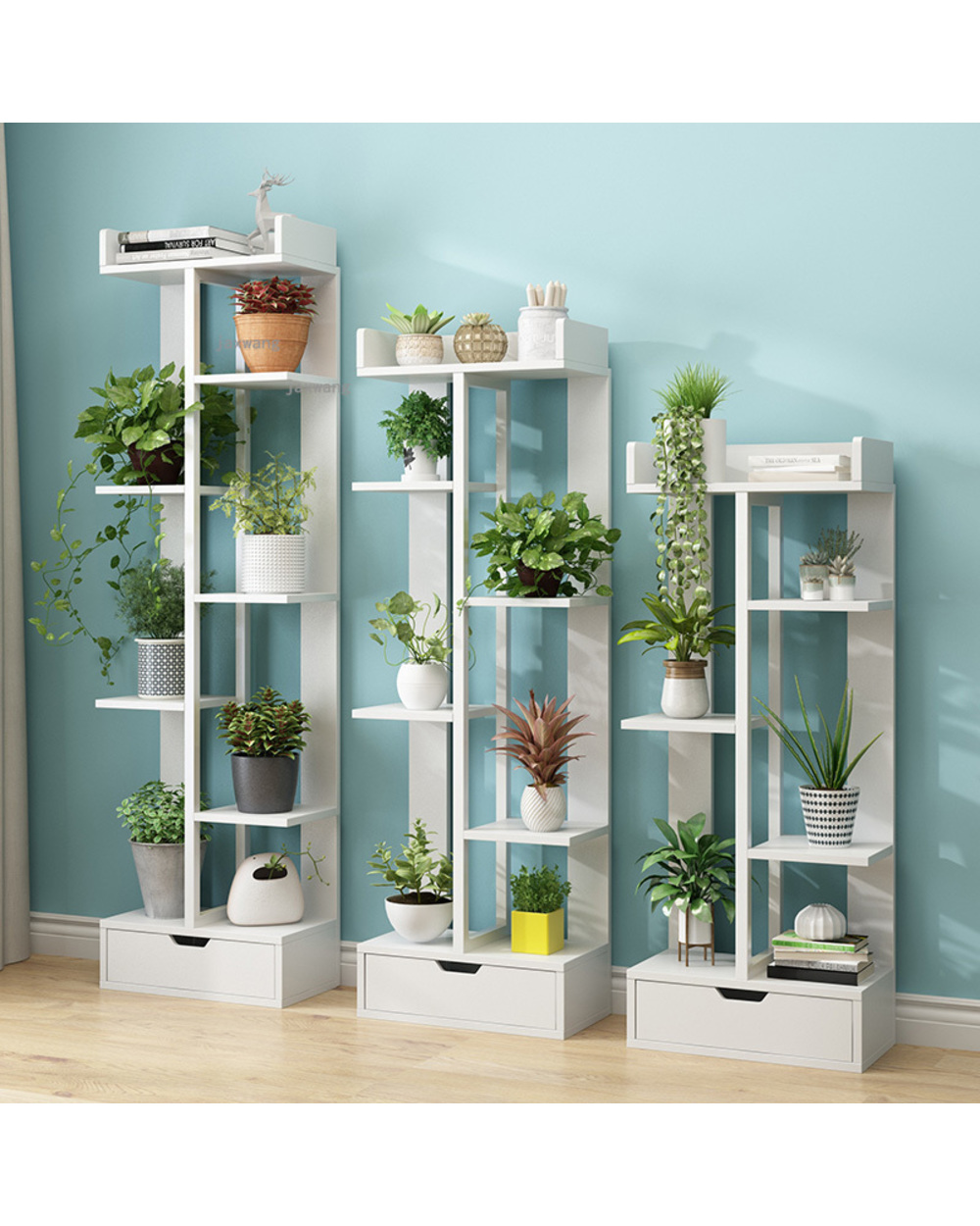 Indoor Balcony Bedroom Storage Flower Stand Dormitory Floor Flower Pot Shelf Simple Living Room Garden Multi-Layer Plan front-0