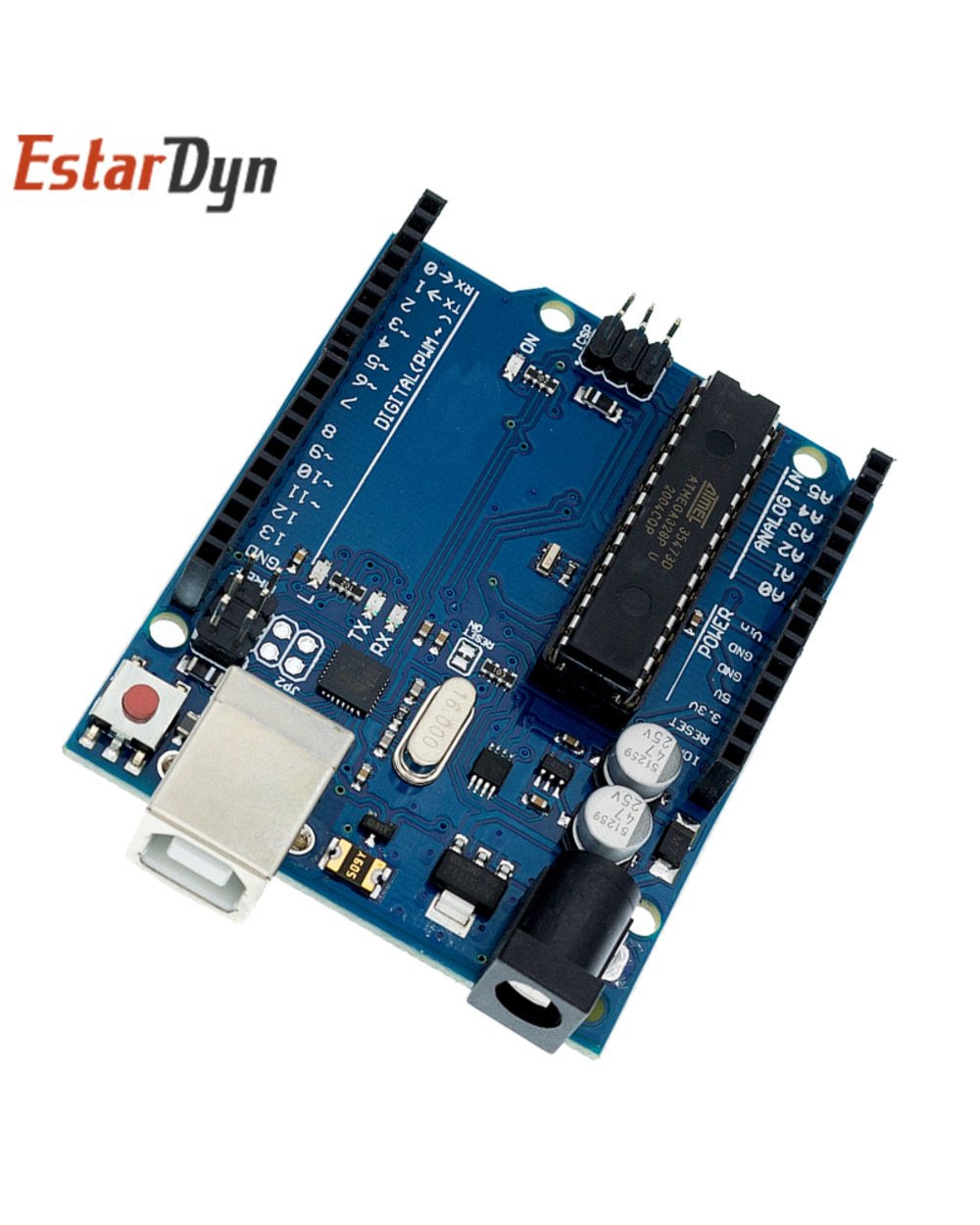10Pcs Uno R3 Atmega328p Atmega16u2 Development Board With Usb Cable Diy Starter Kit front-4