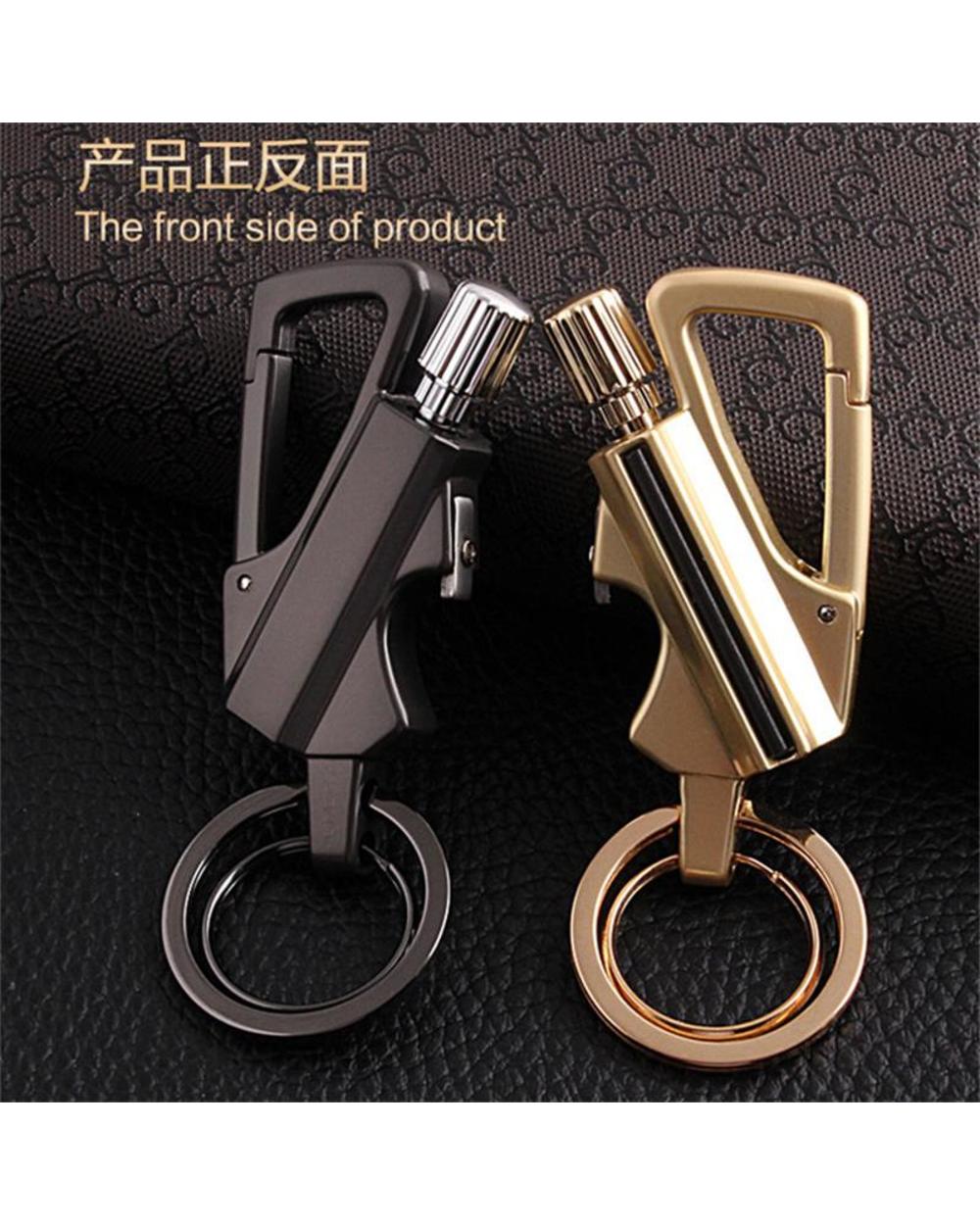 Honest Carabiner Permanent Match Lighter Striker Waterproof Outdoor front-1