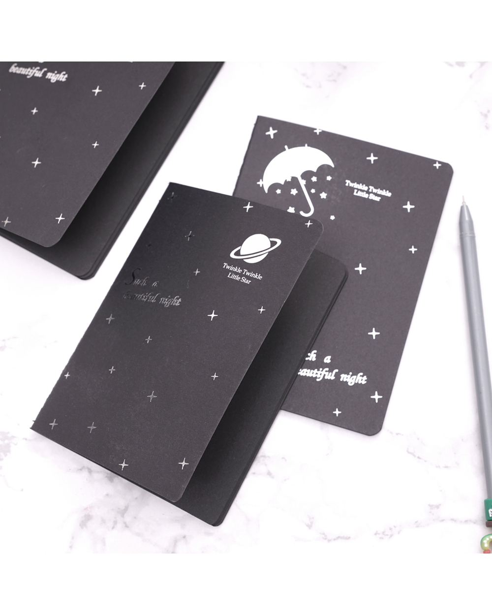 60 Page New Sketchbook Diary For Drawing Painting Book School Gift Graffiti Sketch Office Notebook Paper Supply Black C front-5