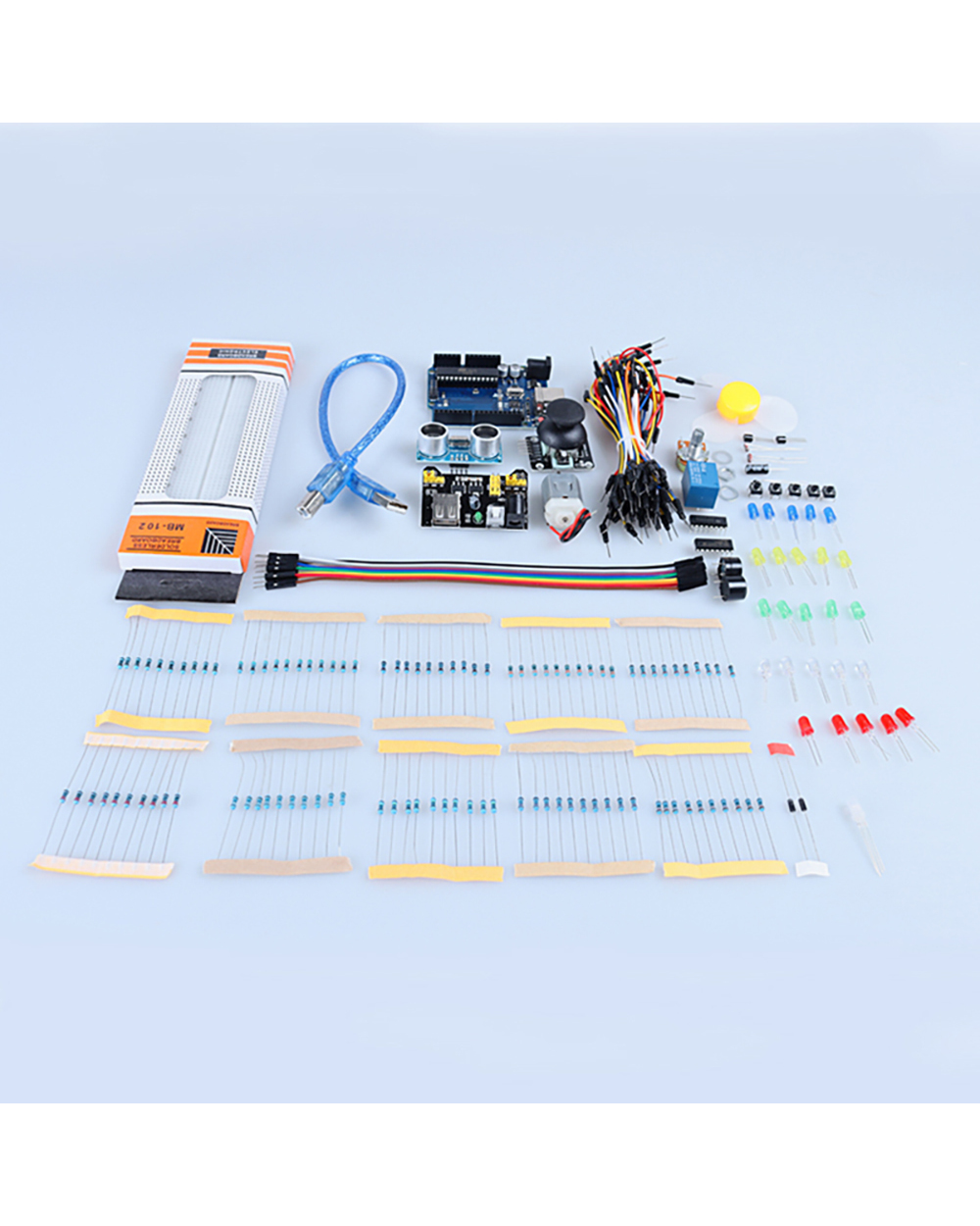 Zhiyitech Layout Board Set For Arduino Students Starter Kit Diy Electronic Learning Programming Stem-Education front-5
