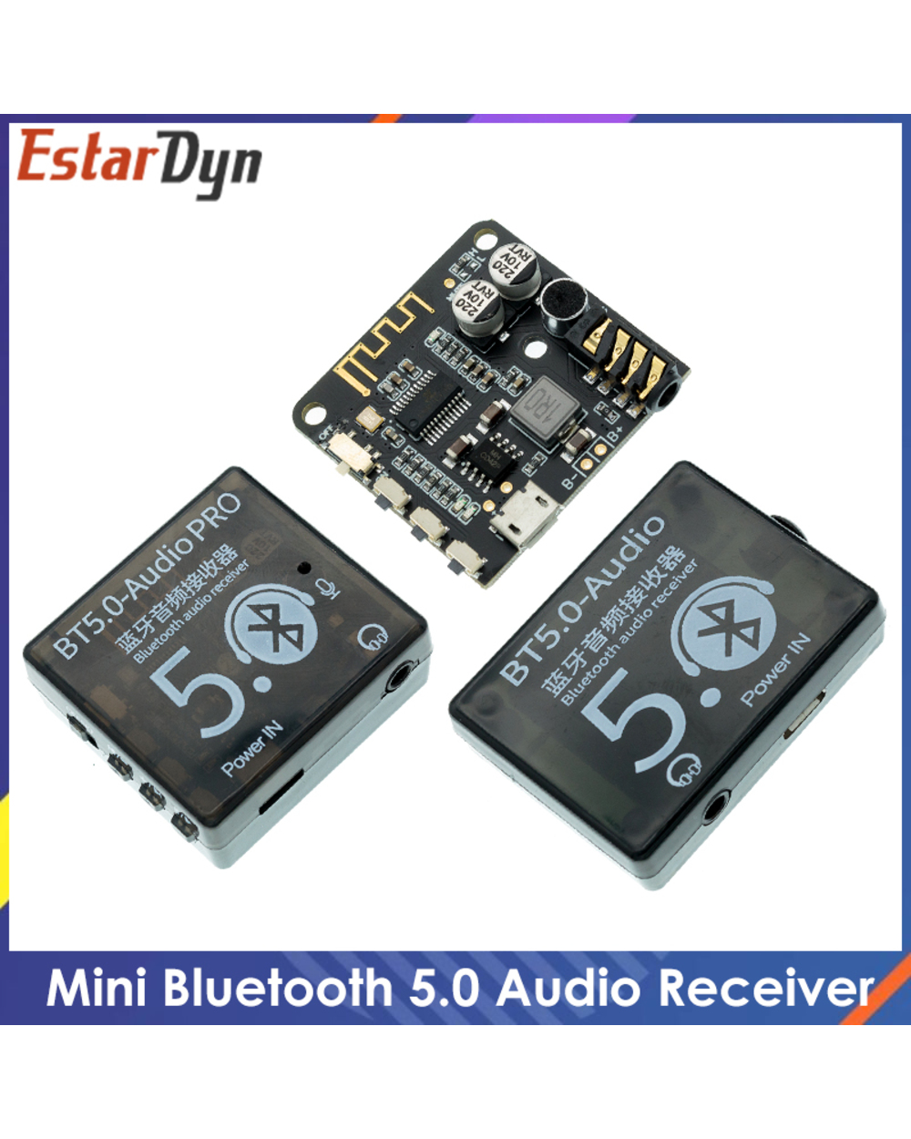 Mini Bluetooth 5.0 Decoder Board Audio Receiver Bt5.0 Pro Mp3 Lossless Player Wireless Stereo Music Amplifier Module Wi front-0