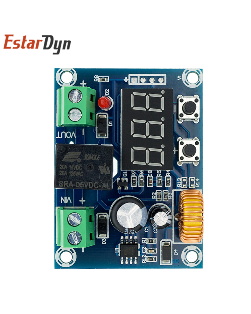 Xh-M609 Dc 12V-36V Charger Module Voltage Overdischarge Battery Protection Precise Undervoltage Protection Module Board front-3