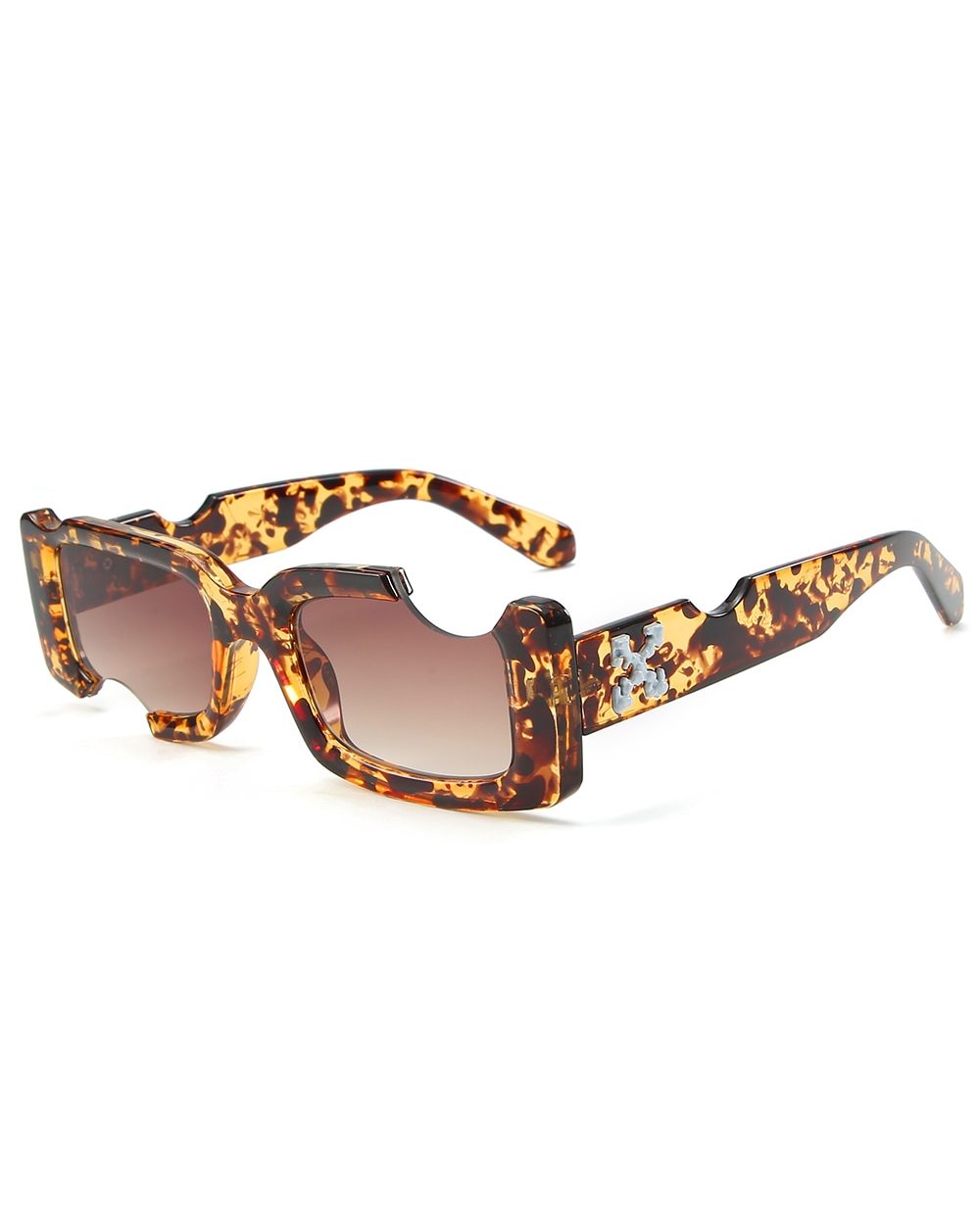 Cool Small Square Sunglasses Women Men Trendy Retro Small Rectangle Sunglasses Candy Colors Gradient Sun Glasses Shades front-1