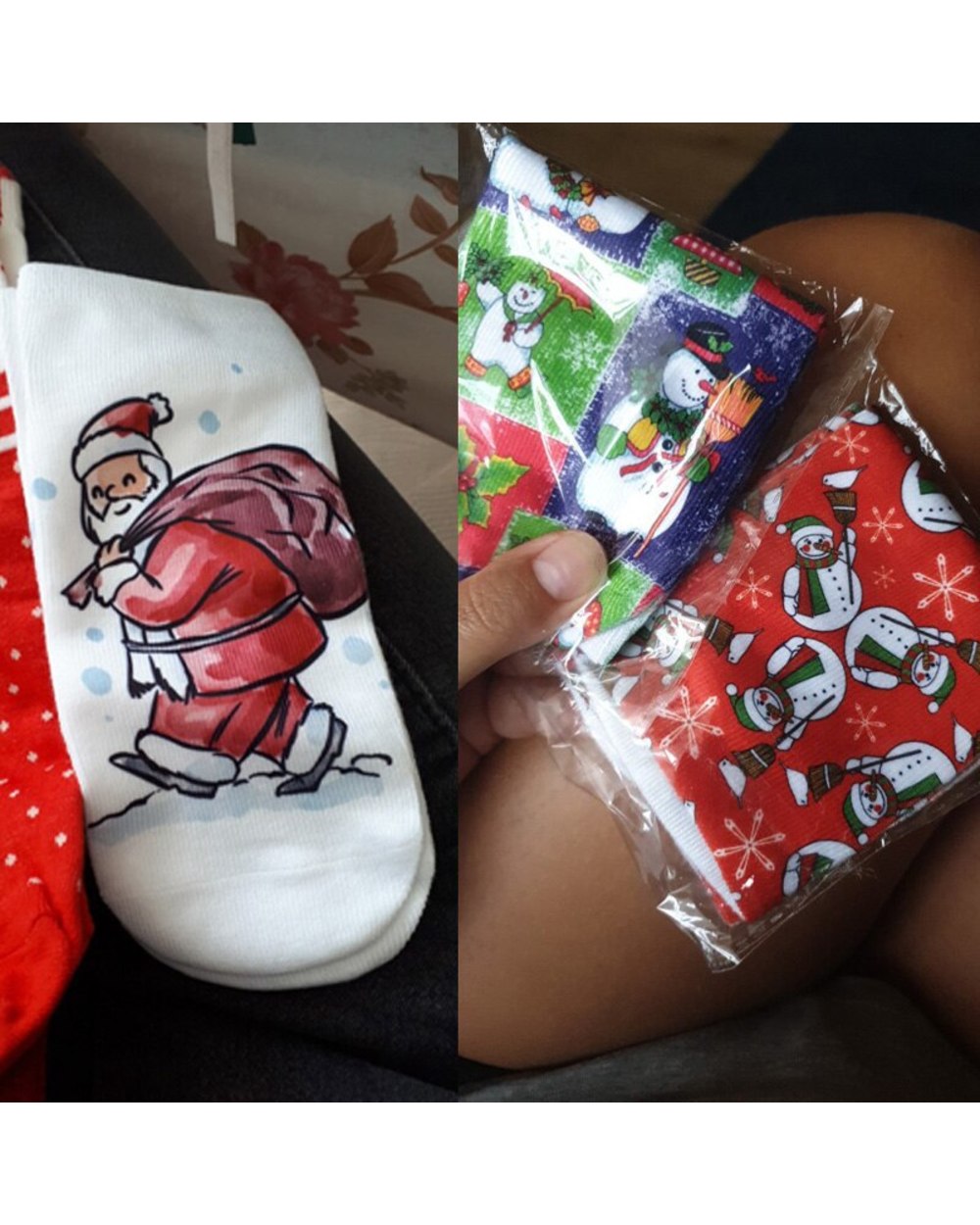 Christmas Gift Socks Face mask 2021 Christmas Decoration For Home Xmas Navidad Natal New Year 2022 front-4
