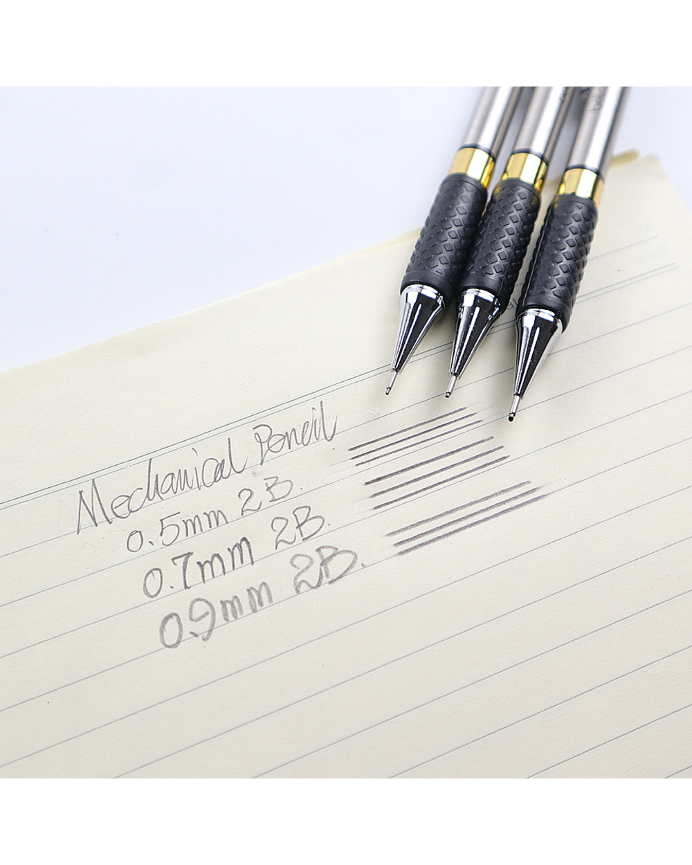 Metal Mechanical Pencil 0.5/0.7/0.9Mm High Quality Automati Pencils For Professional Painting Writing School Office Su front-5