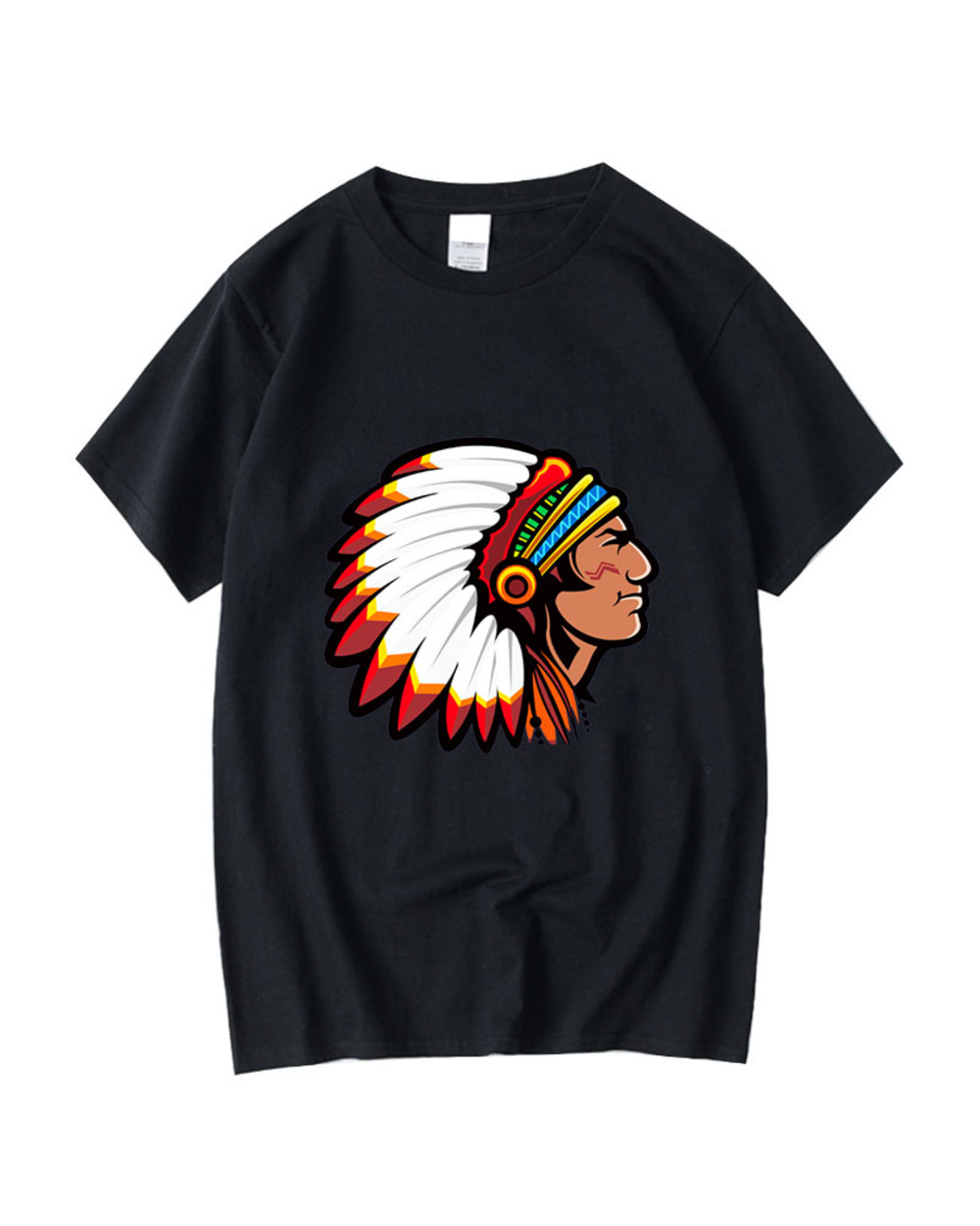 T-shirt 100% cotton casual funny avatar Print loose o-neck cool t shirt for men short sleeve t-shirt male tee front-0