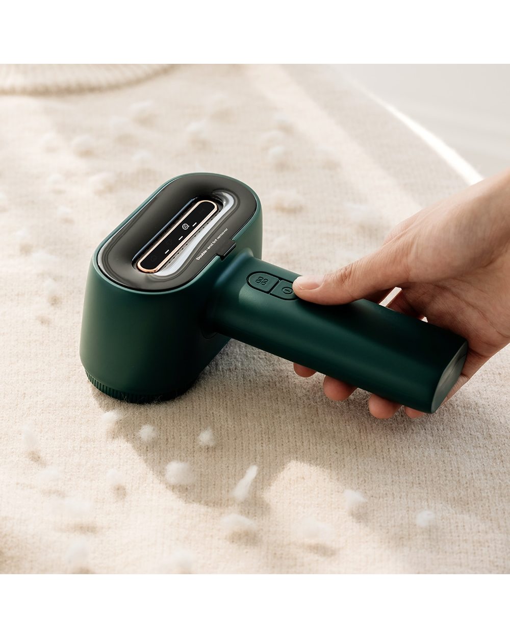 Electric Double Head Lint Remover For Clothing Universal Usb Clothes Fuzz Pellet 3-Speed Adjustment Charge Fabric Shave front-3