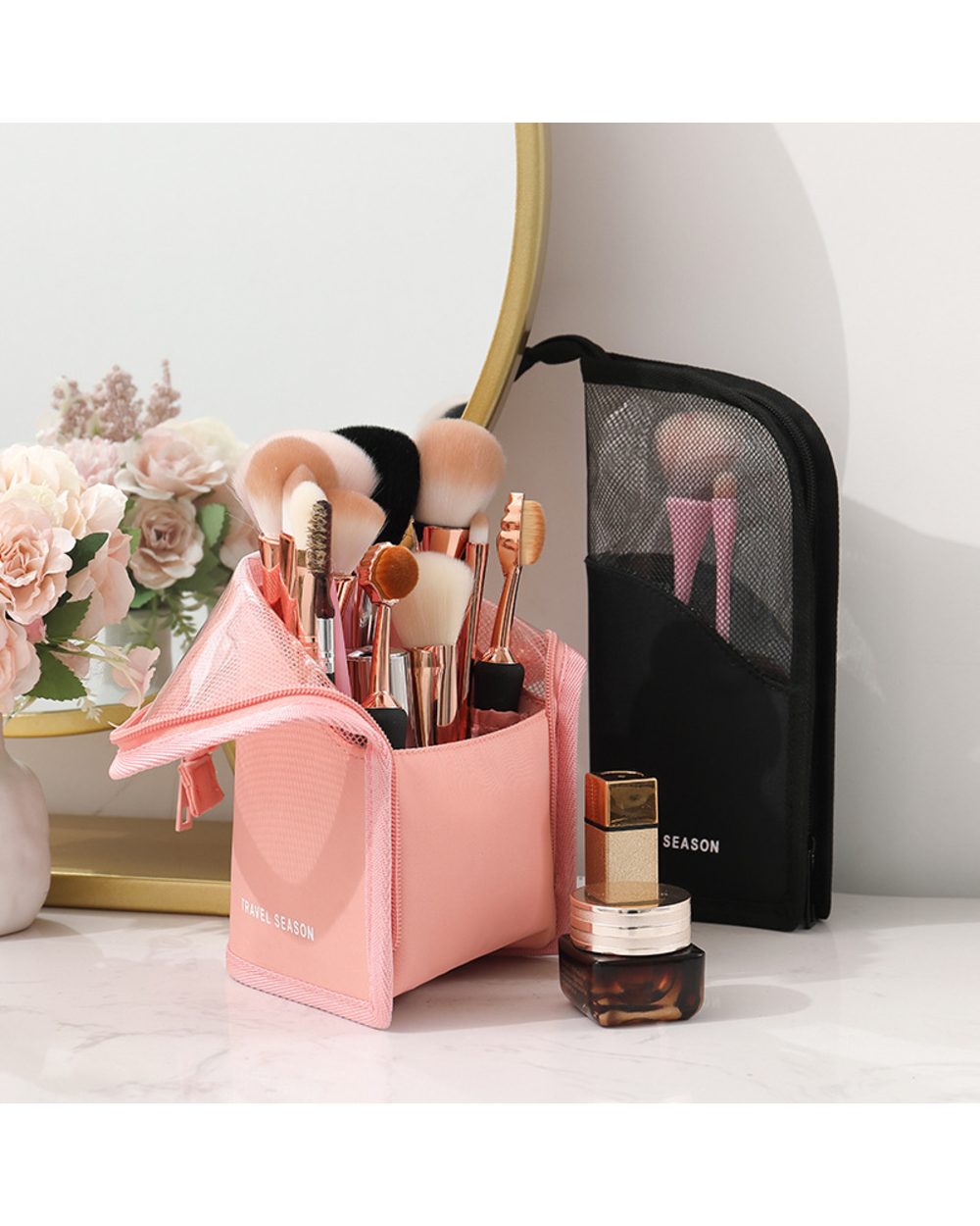 1 Pc Stand Cosmetic Bag front-4