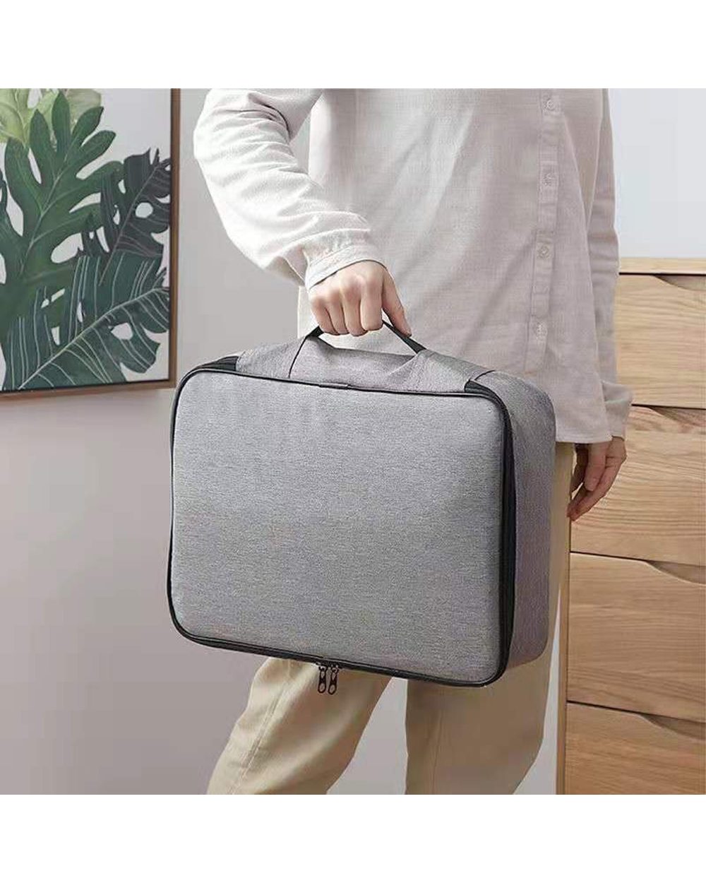 Large Capacity Multi-Layer Document Storage Bag front-5