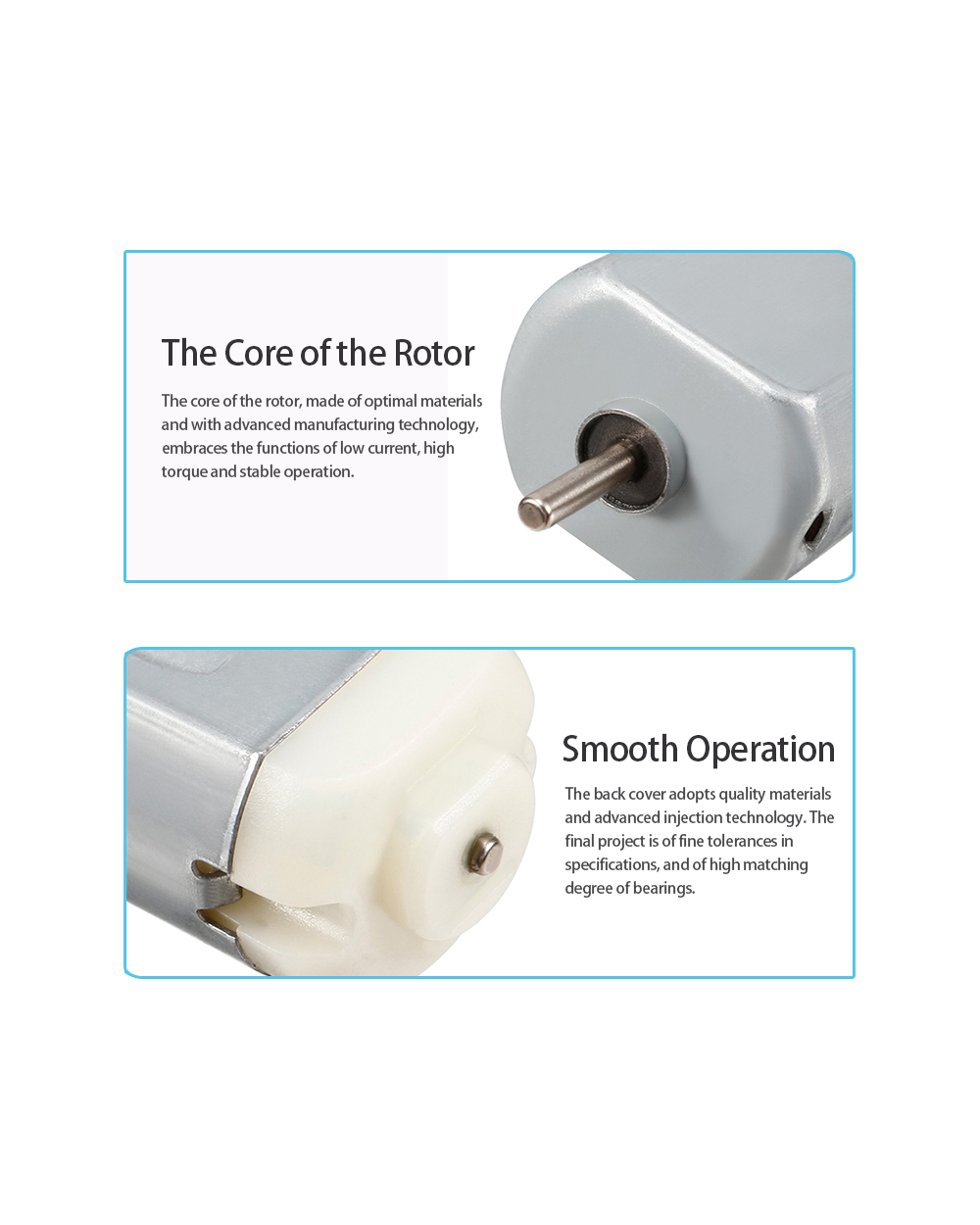 130 Small Motor Mini Dc Motor Micro Dc 5V Motor With Cable Ph2.0 Connector For Arduino Microbit Robot Diy Toys Smart front-1