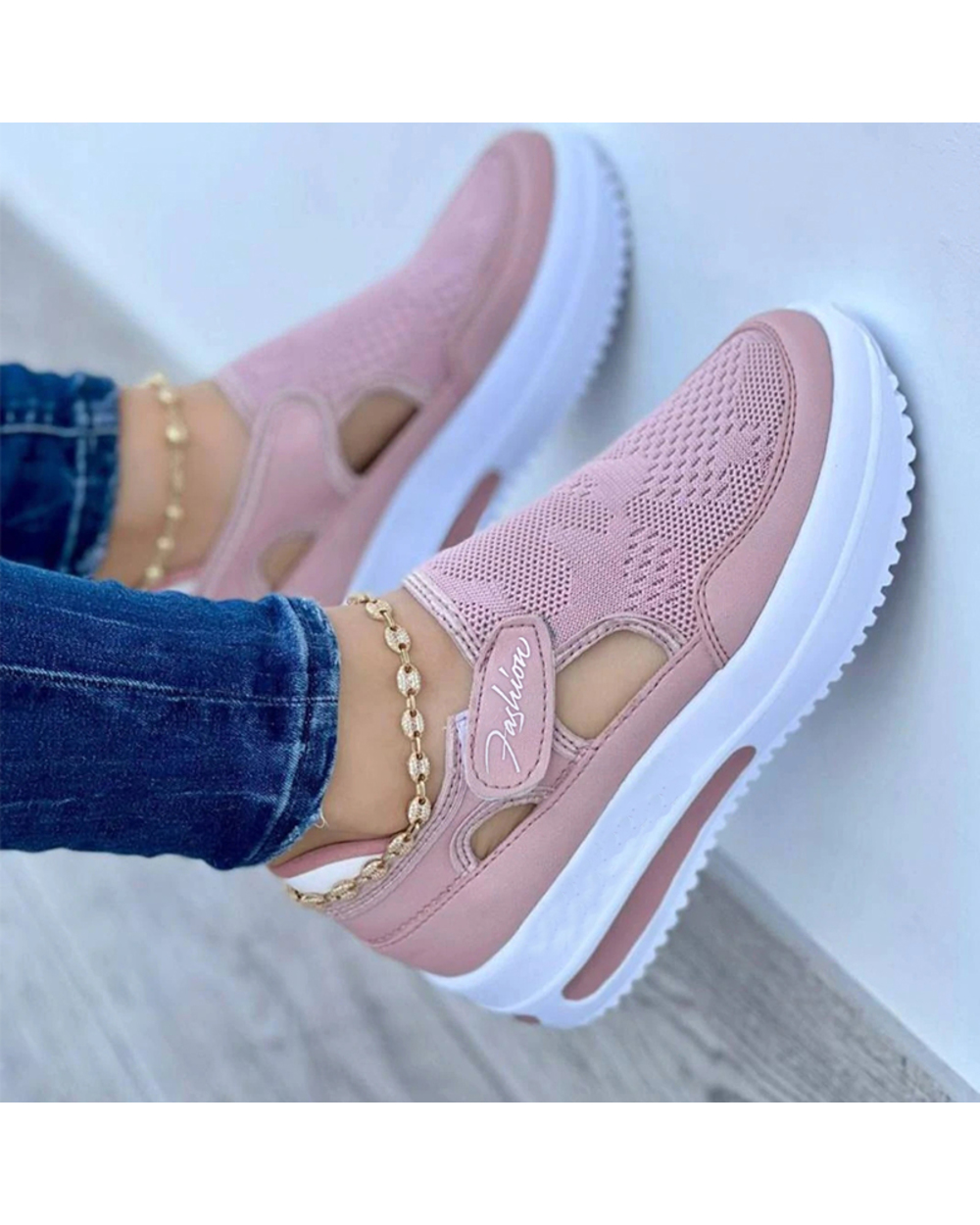 Sneakers Casual Women Shoes Platform Woman Shoes Canvas Female Shoes Fashion Ladies Shoes Sneaker front-4