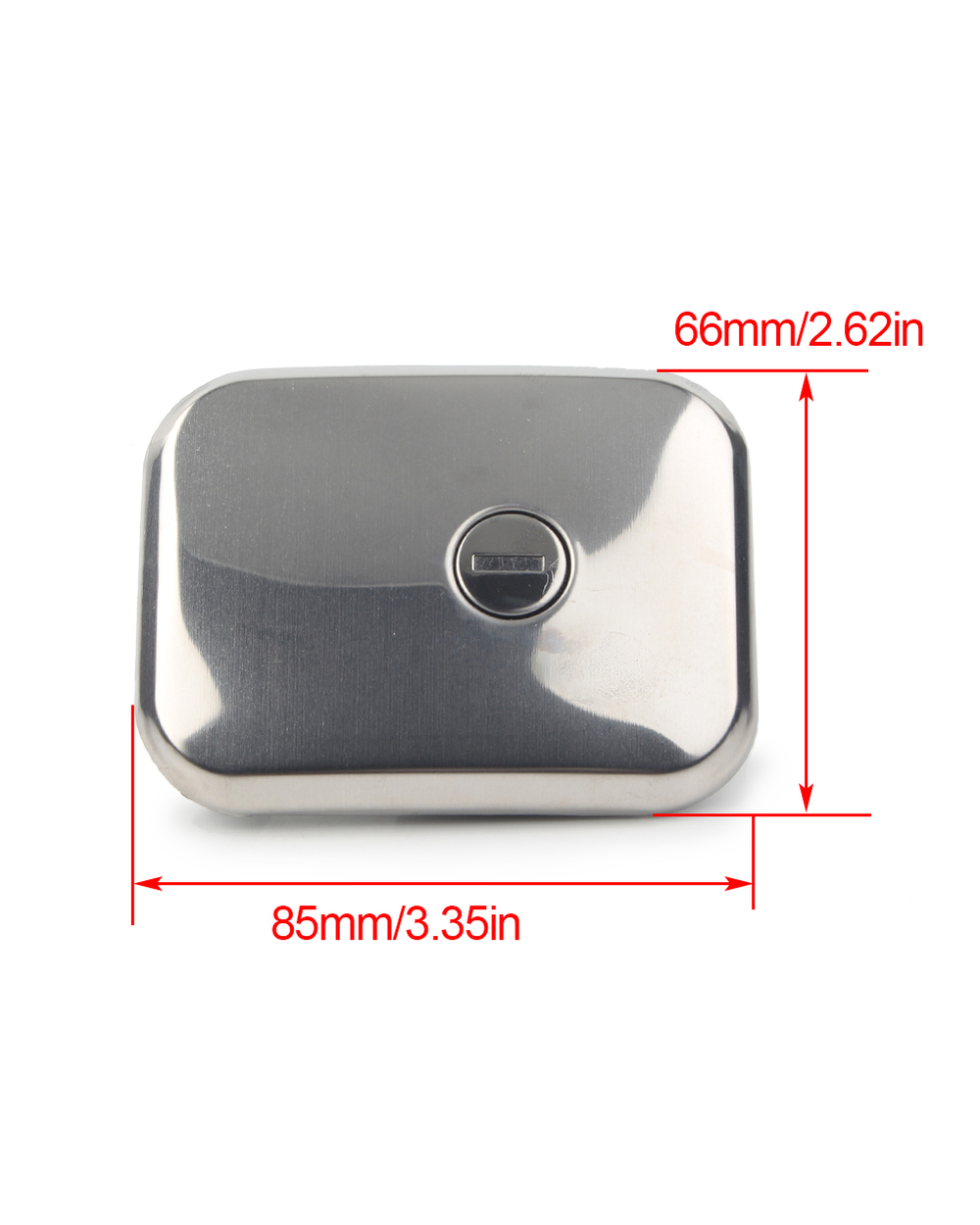 Motorcycle Fuel Gas Cap Tank Cover with 2 Keys front-1
