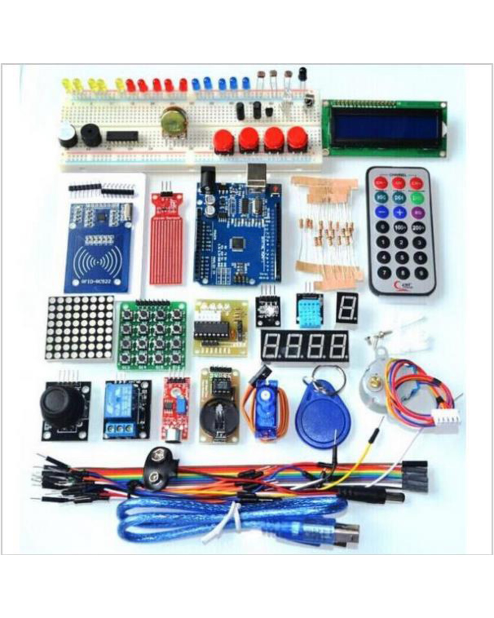 Newest Rfid Starter Kit For Arduino Uno R3 Upgraded Version Learning Suite With Retail Box front-2