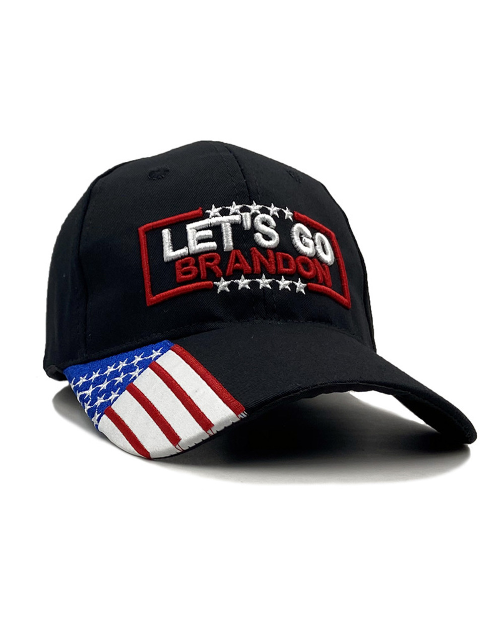 Let's Go Brandon Hat Baseball Cap FJB Dad Hat front-1