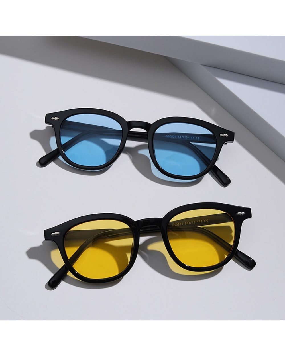 Jackjad 2022 Fashion Cool Vintage Round Style Day Sunglasses Women Tint Ocean Lens Ins Stylish Brand Design Sun Glasses front-1