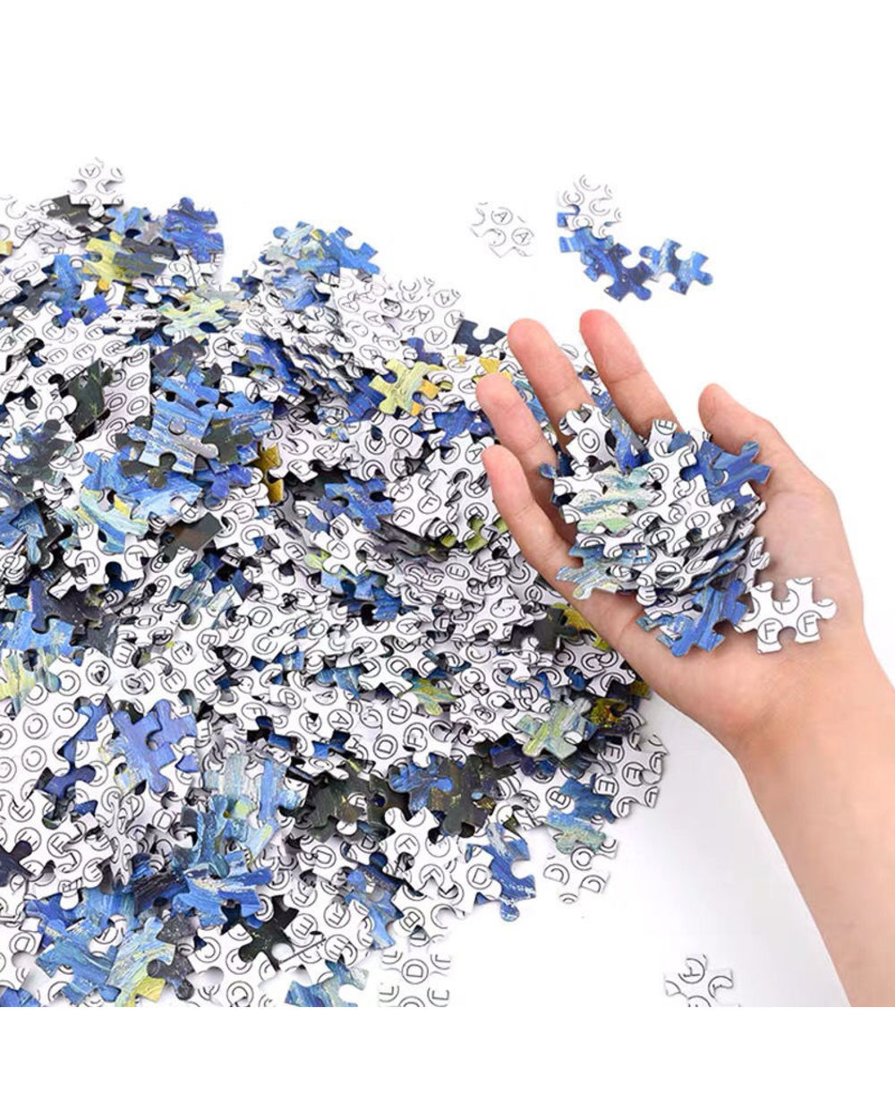 Puzzles for Adults 1000 Pieces Paper Jigsaw Puzzles Educational Intellectual Decompressing DIY Large Puzzle Game Toys front-4