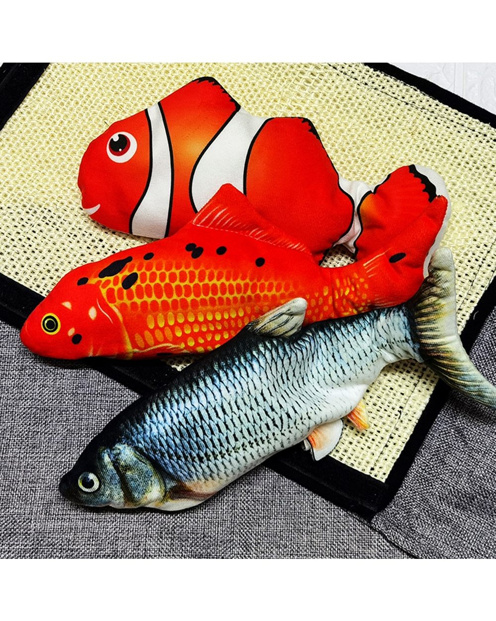 Electric Fish Cat Toy front-5