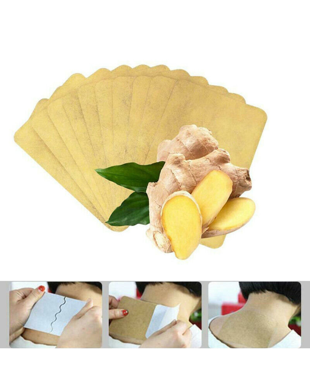 Lymphatic Detox Healing Ginger Patch front-4