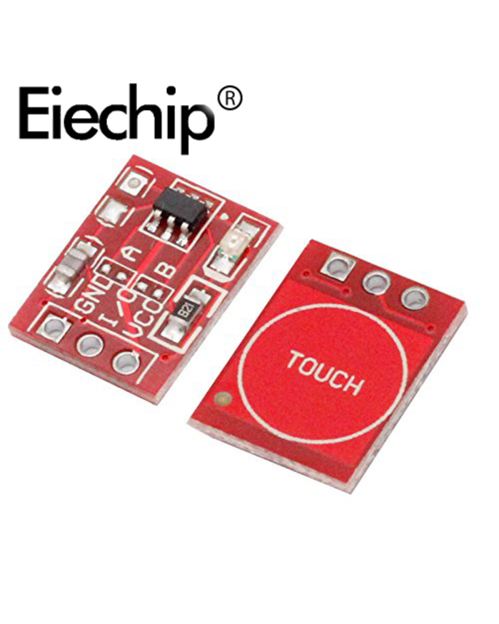 10Pcs/Lot Ttp223 Touch Button Switch Capacitive Sensor Module Self-Locking/No-Locking Single Channel Ttp223-Ba6 For Ar front-0